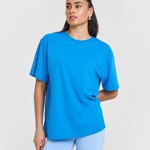Oner active Classic Oversized Lightweight T-Shirt | Tropical Blue - S